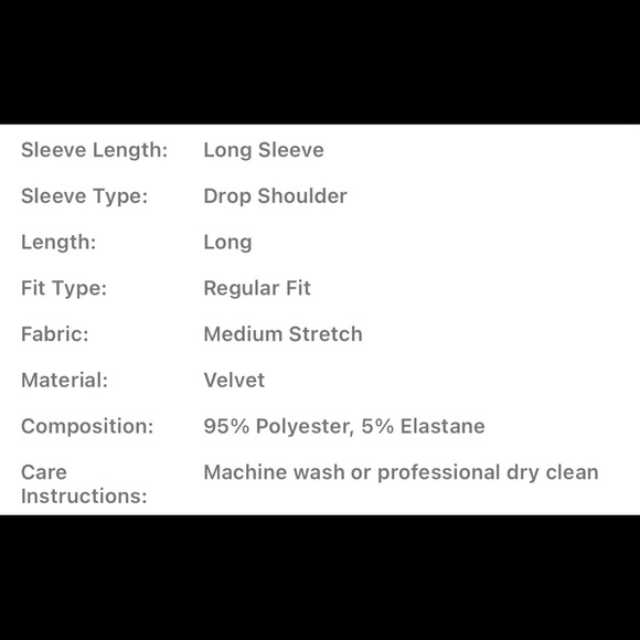 VELVET COAT 🧥 NWOT - Picture 5 of 6